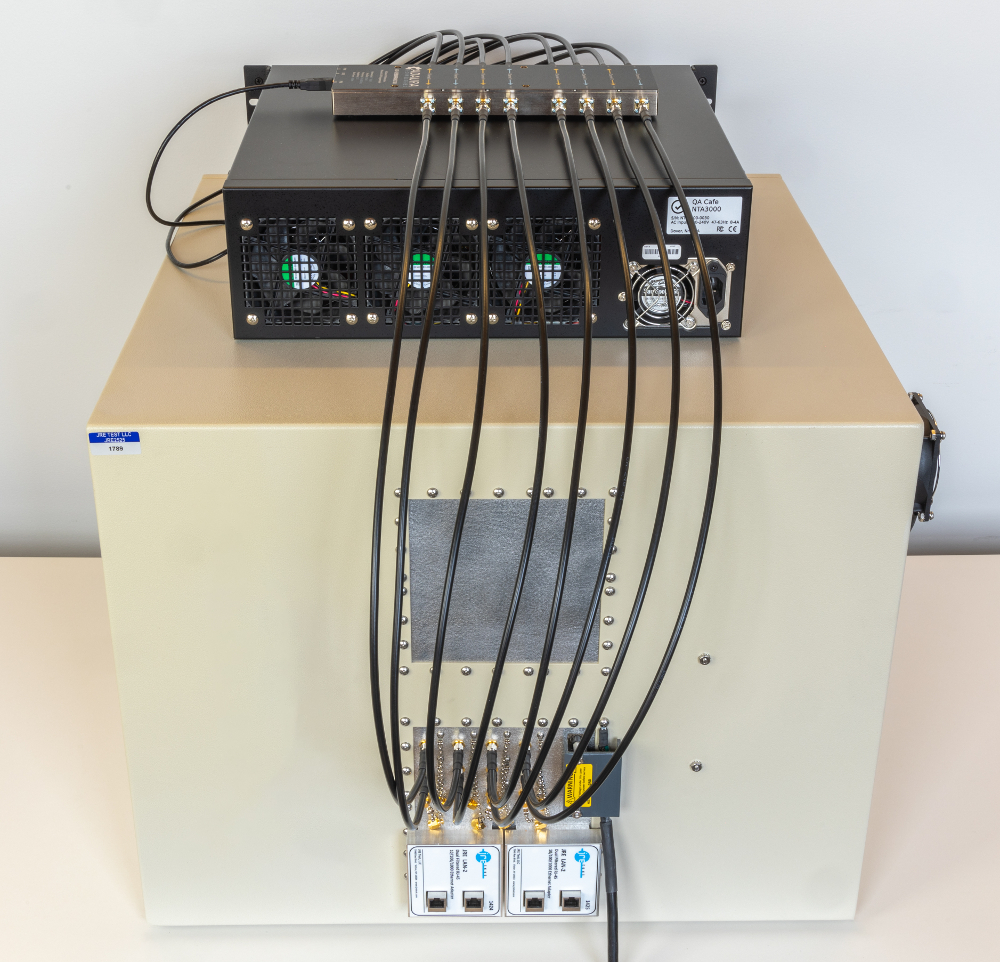 NTA3000 with attenuator and chamber back