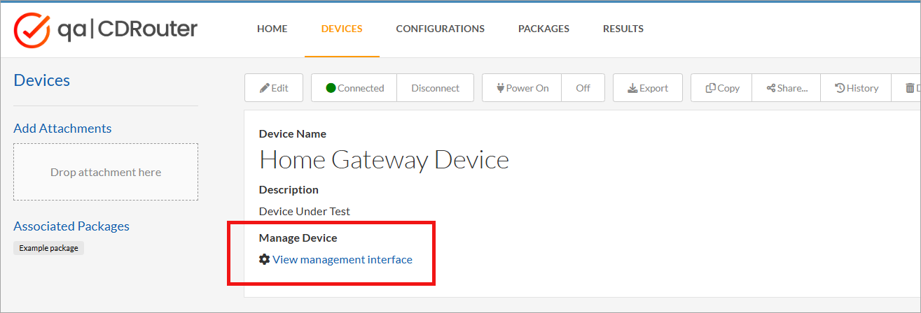 Device List