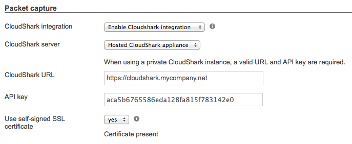 meraki self signed certs