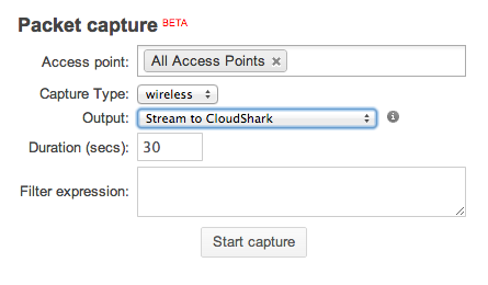 meraki to cloudshark 1